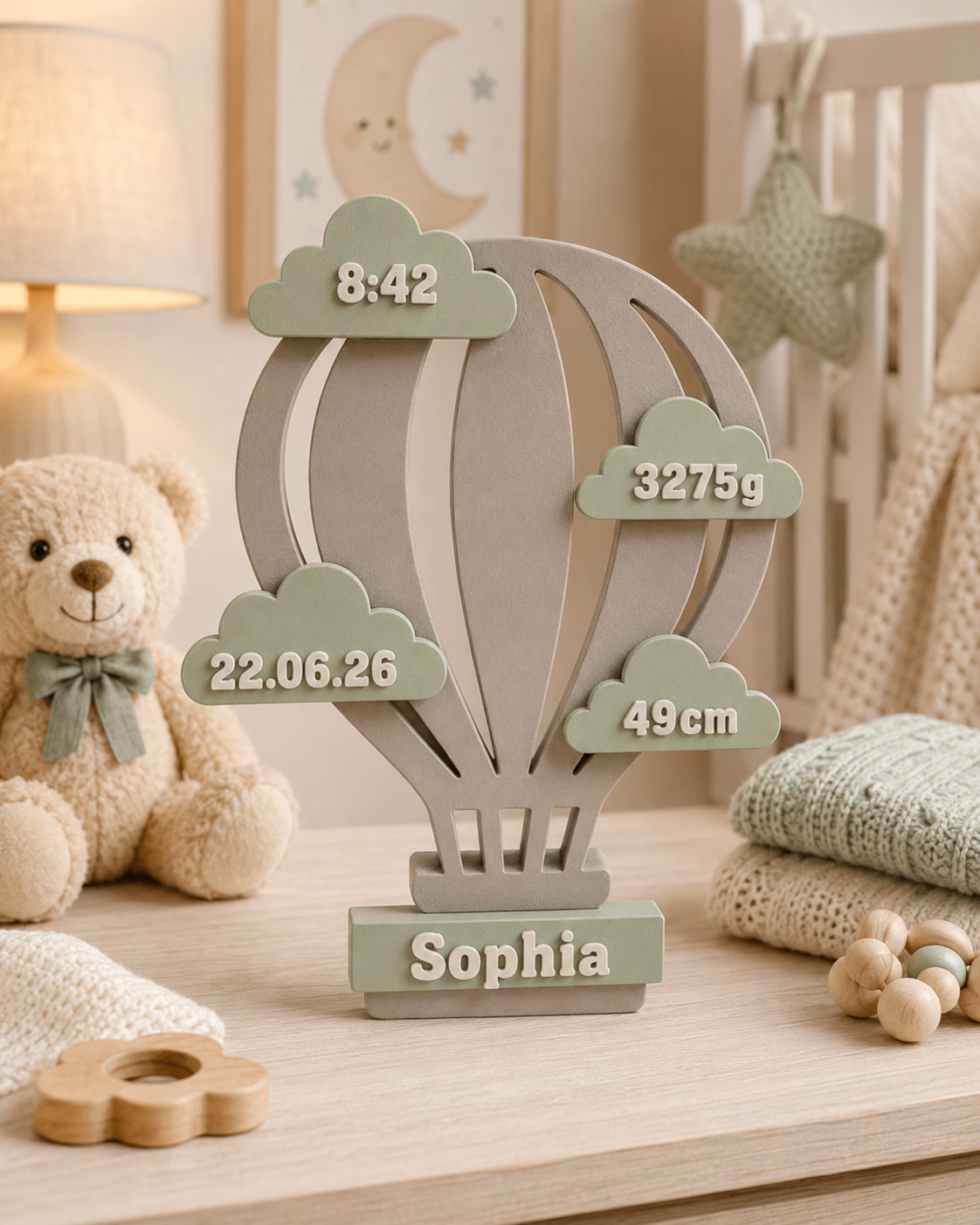 Personalized Baby Birth Sign