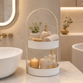 Two-Tier Bathroom Organizer