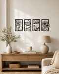 Floral Wall Decor Set